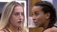 As sisters Bruna Griphao e Domitila têm briga após veto da Prova do Líder: "Qual é o seu problema?" - Reprodução/Globo