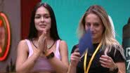 Após discutir entre elas, Bruna Griphao e Larissa chamam dupla da Xepa para cinema do Líder: "Justo" - Reprodução/Globo
