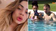 A cantora Lexa vê MC Guimê na piscina com Tina e revela 'segredo' do marido: "Tadinho" - Reprodução/Instagram/Globo