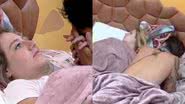 BBB23: Na cama, Bruna troca carícias com Gabriel e brother promete: "Você pode" - Reprodução/ Globo