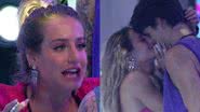 BBB23: Pegou fogo! Após fora, Bruna Griphao se rende e dá beijão em Gabriel: "A gente" - Reprodução/Globo