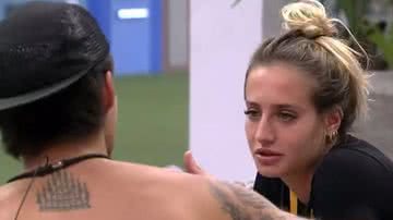 Bruna Griphao e Gabriel discutem - Reprodução/TV Globo