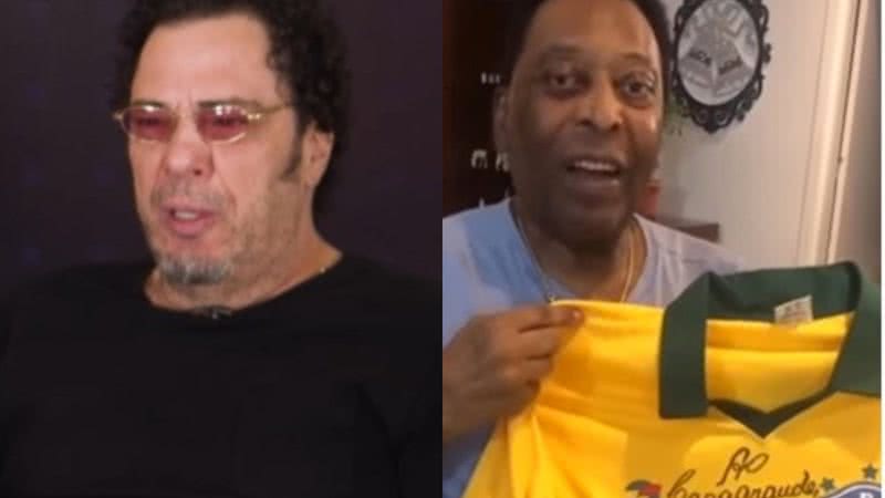 Casagrande esclarece ausência em velório de Pelé: "Riscos de recaídas" - Reprodução/Sportbuzz e Reprodução/Instagram