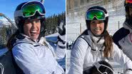 A atriz Deborah Secco curte passeio em família no Colorado: "Primeiro dia juntos na neve" - Reprodução/Instagram