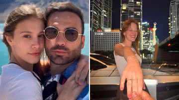 Aos 24 anos, a atriz Caroline Dallarosa anuncia noivado com empreendedor: "Tem maluco para tudo" - Reprodução/Instagram