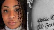 Caçula de Pelé tatua recado que o pai escreveu a próprio punho: "Sempre comigo" - Reprodução/Instagram