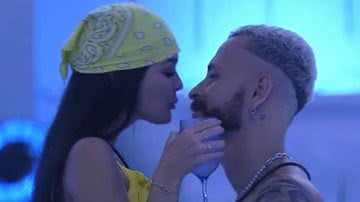 BBB23: Tá rolando! Fred e Larissa dão beijão de língua e web comemora: "Finalmente" - Reprodução/ Globo