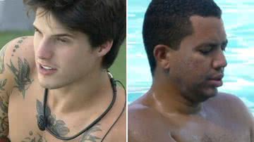 BBB23: Gabriel irrita a web ao fazer comentário sobre a vida sexual de Bruno: "Desse tamanho?" - Reprodução/TV Globo