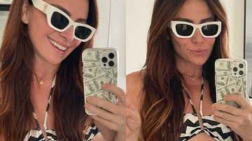 Aos 46 anos, Giovanna Antonelli mostra barriga sequinha e seguidores babam - Reprodução/Instagram