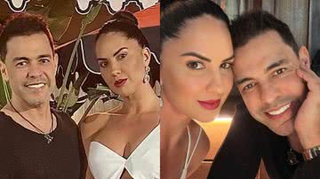 Graciele Lacerda arrasa de vestido branco em noite a dois com Zezé di Camargo - Reprodução/Instagram