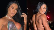 Look de ano novo de Gracyanne Barbosa gera polêmica: "Ela tá pelada?" - Reprodução/ Instagram