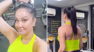 Helen Ganzarolli treina de legging e top sem sutiã e agita fãs: "Dei zoom" - Reprodução/ Instagram