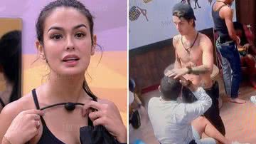 BBB23: Larissa coloca a boca no trombone e expõe fala preconceituosa de Gabriel: "Sem graça" - Reprodução/TV Globo