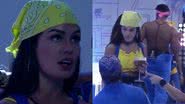 BBB23: Preocupada, Larissa alerta Bruna e leva invertida de Gabriel: "É mãe?" - Reprodução/ Globo