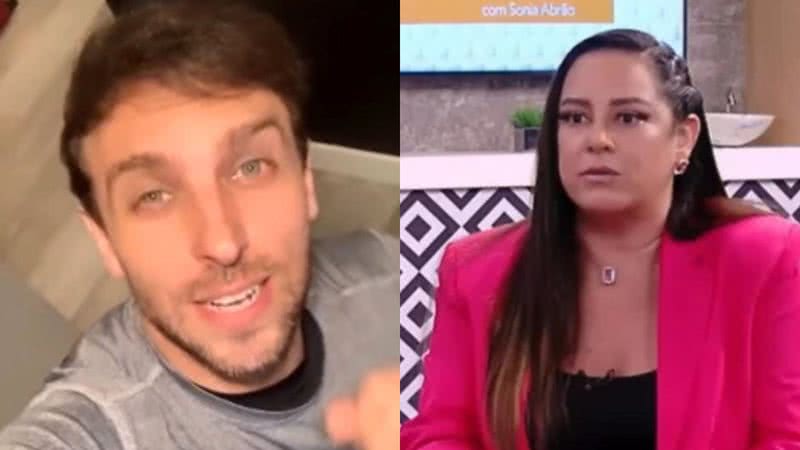 Léo Lins provoca Silvia Abravanel após declarações no 'A Tarde é Sua': "De vídeo" - Reprodução/ Instagram e Reprodução/RedeTV!