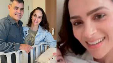 Letícia e Juliano Cazarré celebram alta da filha após sete meses internada: "Um milagre" - Reprodução/Instagram