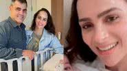 Letícia e Juliano Cazarré celebram alta da filha após sete meses internada: "Um milagre" - Reprodução/Instagram