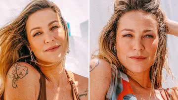 A atriz Luana Piovani surge em clique ousado de maiô e manda indireta: "Já posso" - Reprodução/Instagram