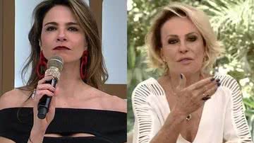 Luciana Gimenez vira piada na web por se comparar com Ana Maria Braga: "Elevadíssima" - Reprodução/RedeTV e Reprodução/Globo