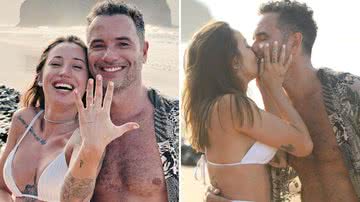 Viva! Marco Luque pede a namorada em casamento durante viagem romântica: "Felizes" - Reprodução/Instagram
