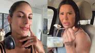Mari Gonzalez contou que comprou 12 caixas de ovo por engano e Gracyanne Barbosa resolveu reagir - Reprodução/Instagram