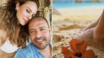 A atriz Paolla Oliveira surge coladinha do cantor Diogo Nogueira na praia e fã brinca: "Tenham um filho" - Reprodução/Instagram