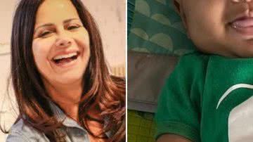 A atriz Viviane Araújo mostra filho fazendo 'gracinhas' e encanta nas redes sociais: "Fofo" - Reprodução/Instagram