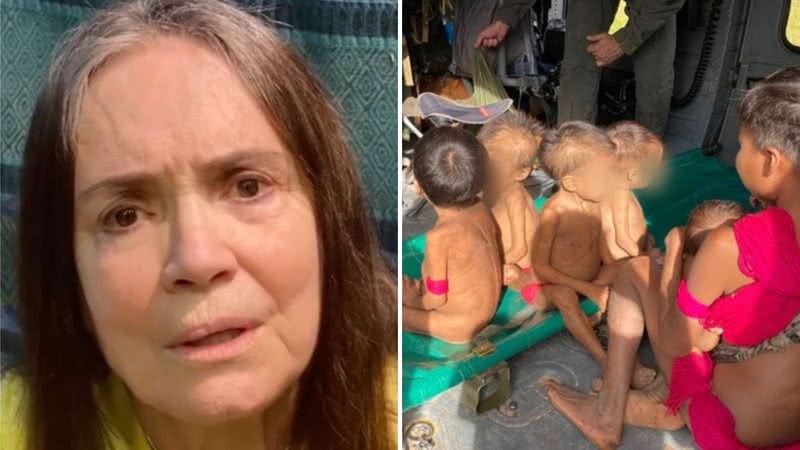 Regina Duarte insulta povo Yanomami e é detonada por ex-colegas: "Show de covardia" - Reprodução/Instagram/TV Globo
