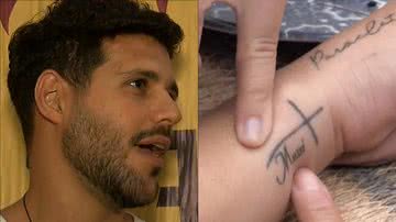 BBB23: Rodrigo Mussi alfineta tattoo que Key Alves fez com seu nome: "Vai apagar" - Reprodução/RedeTV!/TV Globo