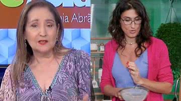 Sonia Abrão dá opinião sincera sobre estreia de Paola Carosella na Globo: "Tá errado" - Reprodução/RedeTV! e Reprodução/Globo