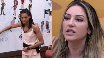 Tina criticou Amanda após uma atitude da sister envolvendo Antônio Cara de Sapato no BBB23 - Reprodução/Globo