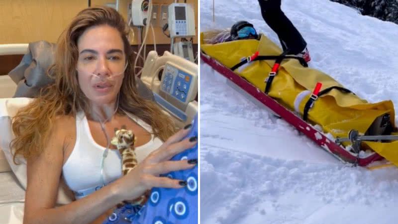 Luciana Gimenez divulga vídeo do momento que foi resgatada do acidente: "Maior dor que já senti" - Reprodução/Instagram