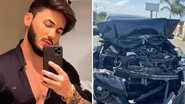 Ex-namorado de Mileide Mihaile, Wallas Arrais sofre acidente grave em Pernambuco - Reprodução/ Instagram