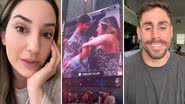 Os ex-BBBs Amanda Meirelles e Cara de Sapato falam sobre homenagem de fãs na Time Square: "Fingindo naturalidade" - Reprodução/Instagram