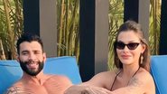 Que casal! Gusttavo Lima e Andressa Suita curtem piscina e exibem corpos perfeitos - Reprodução/ Instagram