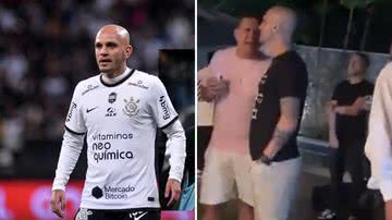 Fábio Santos, do Corinthians, é flagrado em situação controversa e recebe críticas - Reprodução/Instagram/Twitter