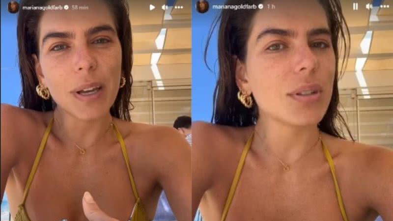 Mariana Goldfarb ameaça expor infidelidade - Reprodução/Instagram