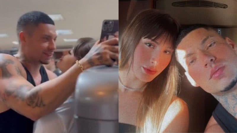 Filipe Ret filma amasso com a namorada em público e divide opiniões: "Ridículo" - Reprodução/ Instagram