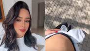 Grávida de Neymar, Bruna Biancardi dá zoom na barriguinha só de top - Reprodução/Instagram