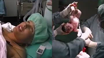 'Domingão' surpreende Xuxa com imagens raríssimas do nascimento de Sasha Meneghel: "Emocionante" - Reprodução/TV Globo