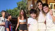 Isis Valverde faz raríssima aparição com enteados, filhos da Wanessa Camargo: "Boa madrasta" - Reprodução/Instagram