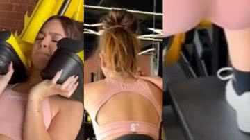 Mel Maia agacha sem calcinha e causa alvoroço em vídeo na academia: "Delícia" - Reprodução/ Instagram