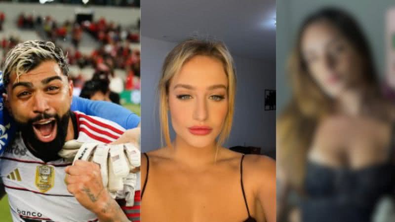 Gabigol é flagrado com Bruna Griphao em festa e troca beijos com influenciadora - Reprodução/Instagram
