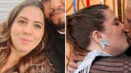 Quem é o marido de Tati Machado? Casal chegou a trocar beijaço ao vivo - Reprodução/Instagram/TV Globo