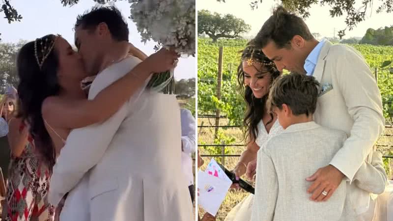 O ator Ricardo Pereira renova os votos de casamento com esposa, Francisca Pereira, em Portugal: "Todo amor do mundo" - Reprodução/Instagram