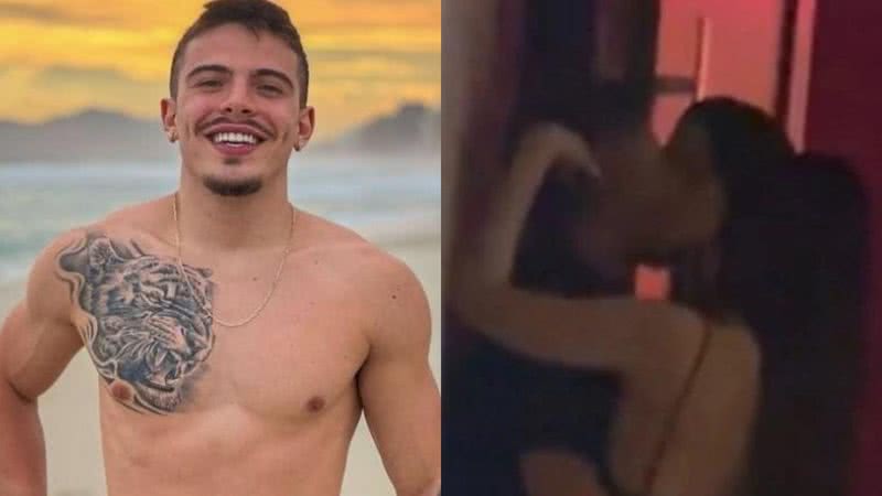 Acusado de agressão, Thomaz Costa é flagrado em pegação quente com duas mulheres - Reprodução/ Instagram
