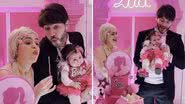 Os influenciadores Viih Tube e Eliezer fazem festão da Barbie para mesversário da filha, Lua: "Bonequinha" - Reprodução/Instagram