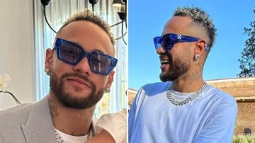 O jogador de futebol Neymar esbanja estilo em casamento do 'parça', Cris Guedes: "Gato demais" - Reprodução/Instagram