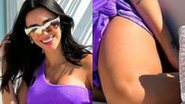 Bruna Biancardi exibe barriguinha de grávida em maiô recortado e tamanho impressiona: "Perfeita" - Reprodução/ Instagram