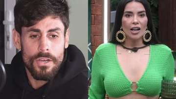 Ex-BBB Cara de Sapato revela se conversou com Dania Mendez após expulsão - Reprodução/YouTube/PodCARAS e Reprodução/TV Globo